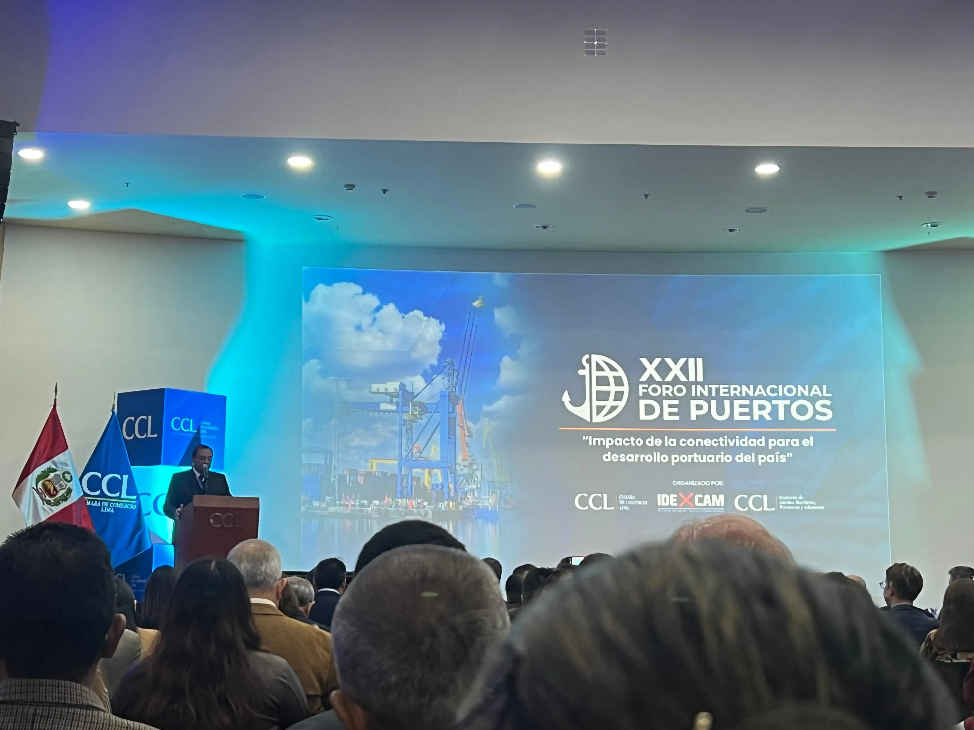XXII Foro Internacional de Puertos: "Impacto de la conectividad para el desarrollo portuario del país"