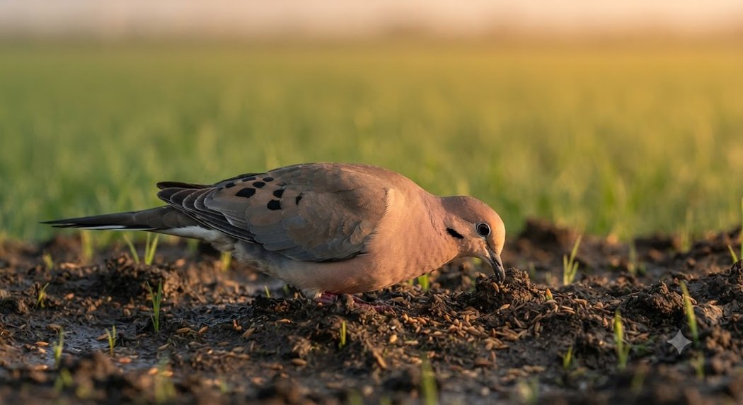 Palomas y tórtolas