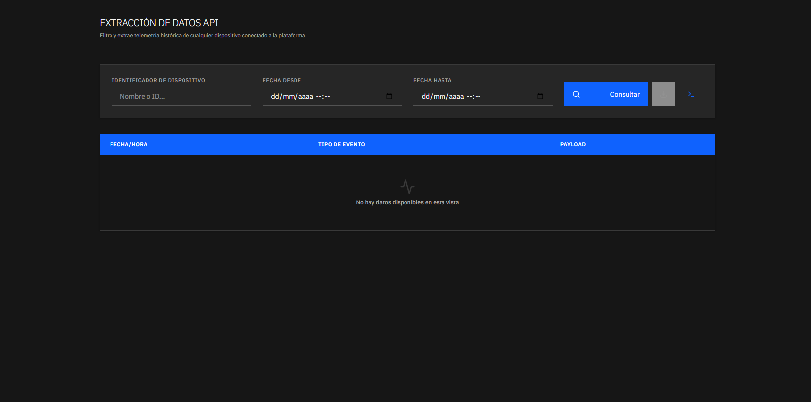 Extracción de Datos API e Históricos