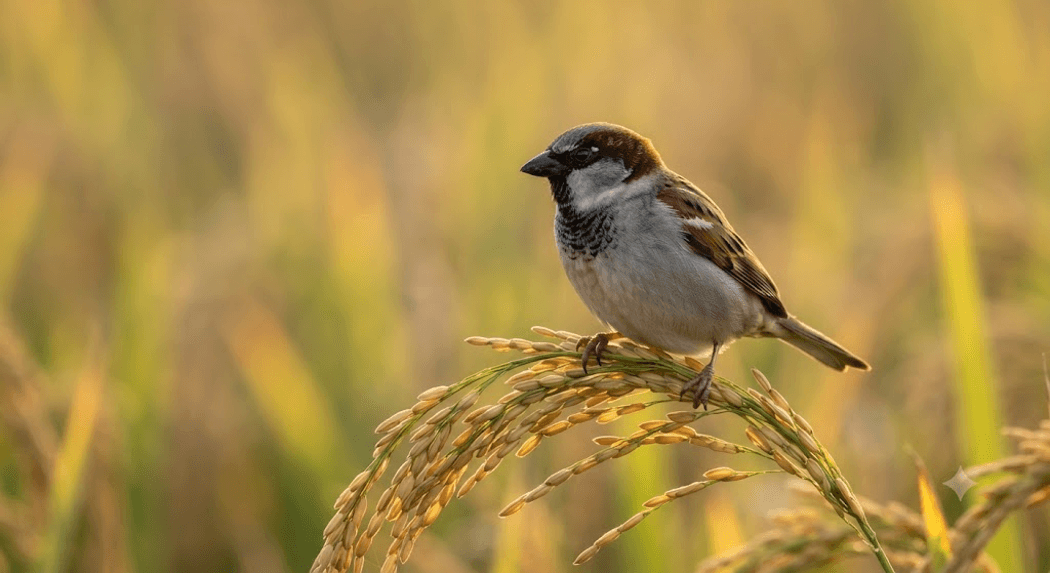 Fotografía de Gorrión europeo (Passer domesticus)