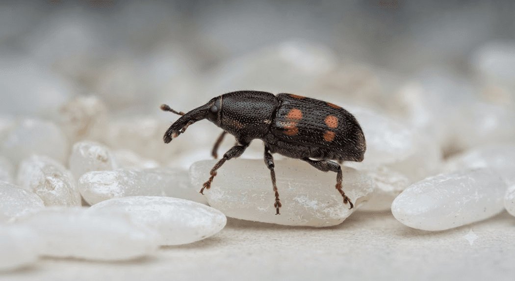 Fotografía de Gorgojo del arroz (Sitophilus oryzae)