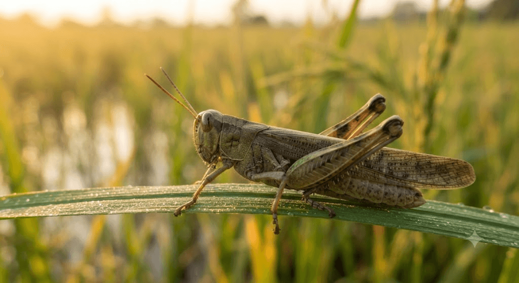 Fotografía de Langosta / Saltamontes (Acrididae spp. (Schistocerca cancellata))