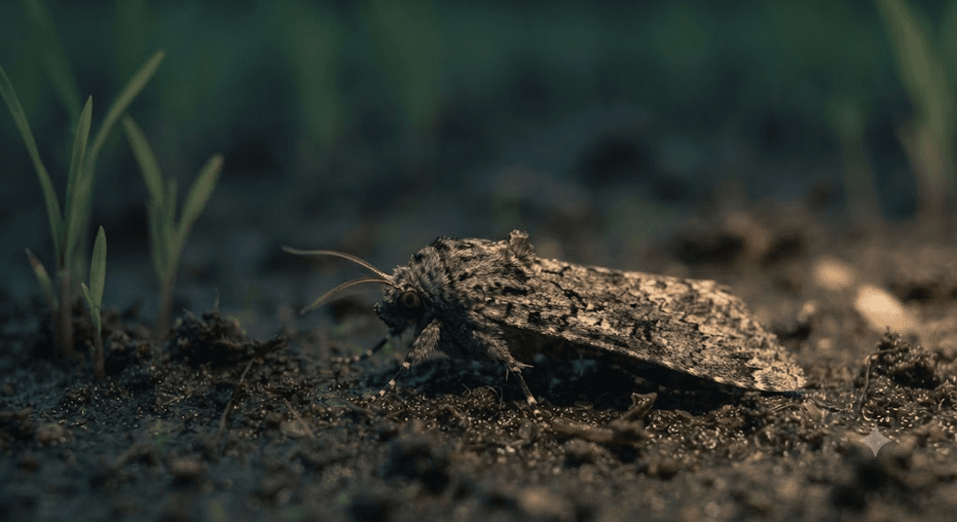 Fotografía de Gusano de tierra / cortador (Agrotis sp.)