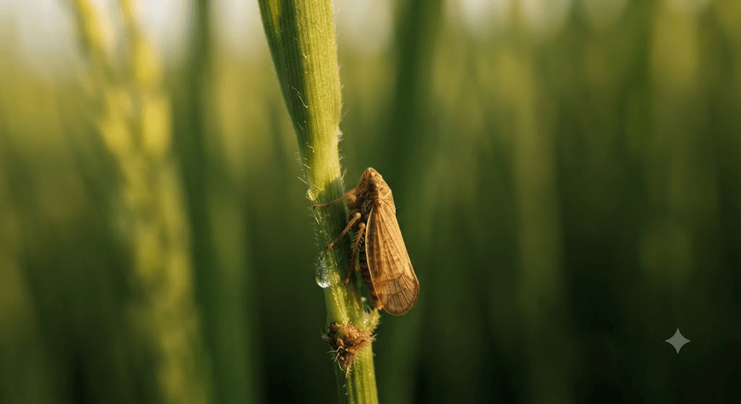 Fotografía de Sogata (vector del virus de la hoja blanca) (Tagosodes orizicolus)